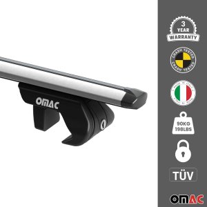 MINI COUNTRYMAN Roof Rack - Omac - OMAC Basic V1 Raised - Silver - '17-'24